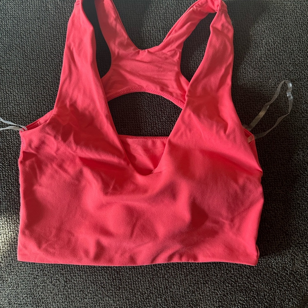 lululemon athletica Vibrant Pink Sports Bra